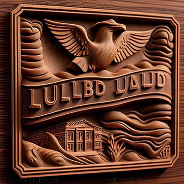 3D model Lubbock in the United States (STL)